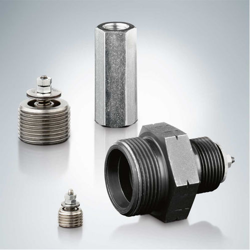 Защитный предохранительный клапан - LB series - HAWE Hydraulik SE - с вентилем / привинчиваемый / для трубопровода