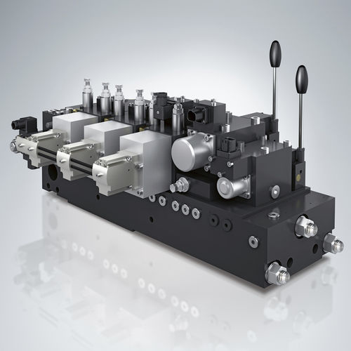 Гидравлический распределитель с выдвижным ящиком - PSLF - HAWE Hydraulik SE - с ручным приводом / электрогидравлический / пропорциональный