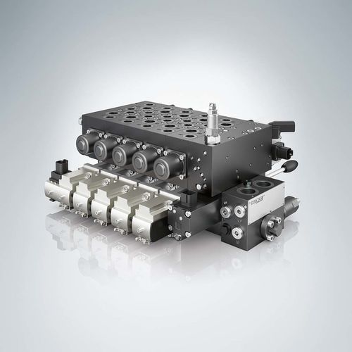 Гидравлический распределитель с выдвижным ящиком - MICK - HAWE Hydraulik SE - с гидравлическим приводом / 3 канала / пропорциональный