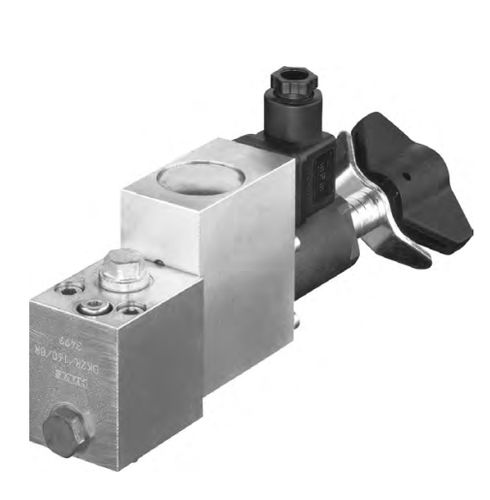 Клапан со сферическим золотником - D series - HAWE Hydraulik SE - с гидравлическим приводом / для регуляции / для снижения давления