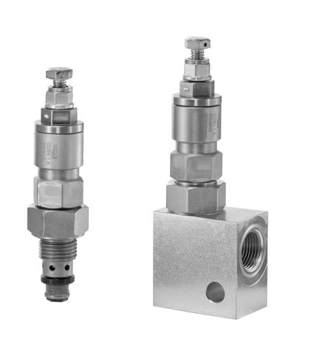 Клапан со сферическим золотником - CDSV - HAWE Hydraulik SE - с гидравлическим приводом / для регуляции / для остановки