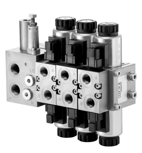 Гидравлический распределитель с выдвижным ящиком - CWL series - HAWE Hydraulik SE - с прямым приводом / компактный / пропорциональный