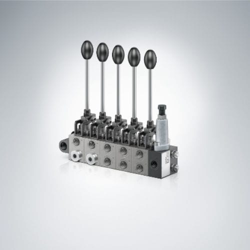 Гидравлический распределитель с выдвижным ящиком - DL series - HAWE Hydraulik SE - с ручным приводом / компактный
