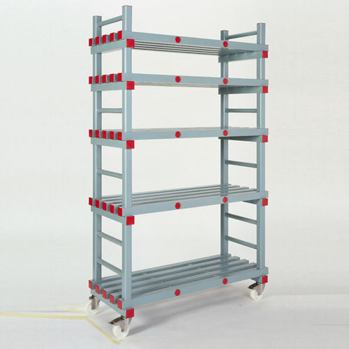 Торговый стеллаж - max. 2 000 x 500 mm | R51xxx - Engels Manutention et Environnement - модульный / для легких нагрузок / из пластика