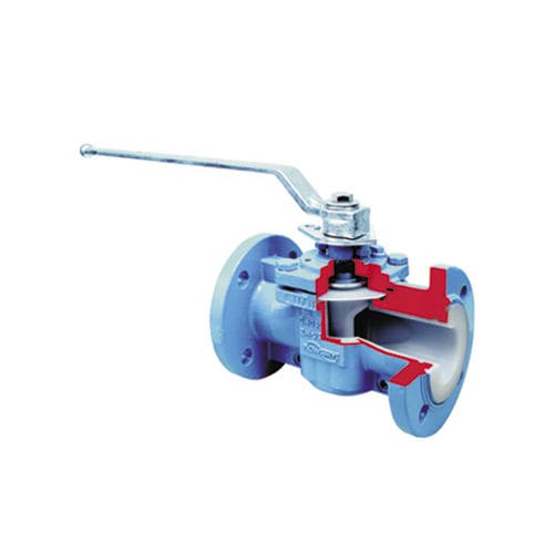 Пробковый клапан - Durco T4E - FLOWSERVE - с рычагом / с пневматическим управлением / с электрическим приводом