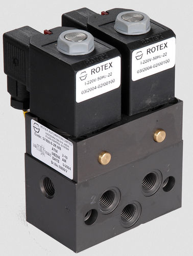 Электромагнитный клапан с контролируемым приводом - 57400 - Rotex Automation Limited - 5 каналов / NF / для газа