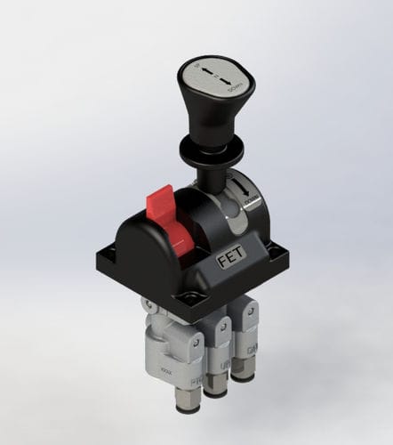 Поршневый клапан - FET - Rotex Automation Limited - с ручным управлением / для контроля / для воздуха