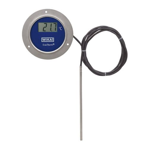 Термометр сопротивления - TR75 - WIKA Alexander Wiegand SE & Co. KG - с дисплеем LCD / IP65 / со вставкой
