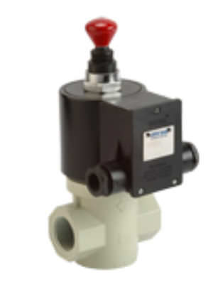 Электромагнитный клапан с прямым приводом - SGR  series - Avcon Controls PVT. Ltd. - 3 канала / для газа / IP54