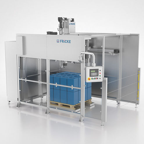Автоматическая наполнительная машина - FFS 20 - FRICKE Abfülltechnik GmbH & Co. KG - для бочки на поддоне / для жидкости