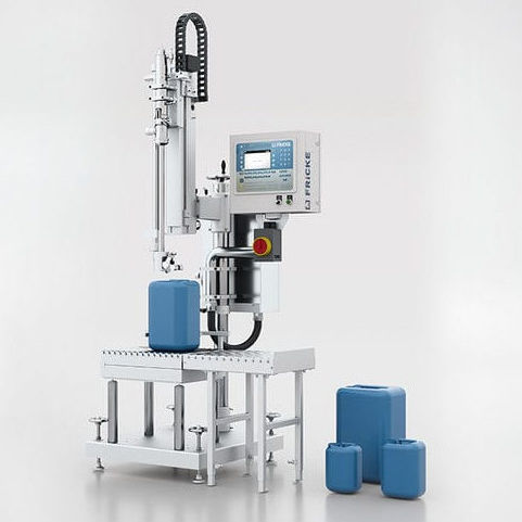 Полуавтоматическая наполнительная машина - EFS 21 - FRICKE Abfülltechnik GmbH & Co. KG - ведра / бидонов / канистра