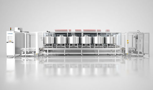 Дозатор для воды - CONCORDIA IV - FRICKE Abfülltechnik GmbH & Co. KG - для окрашивания / для носителей с высокой вязкостью / для жидкости с низкой вязкостью