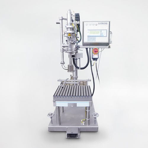 Полуавтоматическая наполнительная машина - EFS 31 - FRICKE Abfülltechnik GmbH & Co. KG - ведра / бидонов / канистра