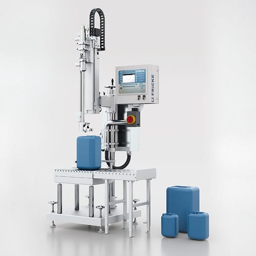 Полуавтоматическая наполнительная машина - EFS 41 - FRICKE Abfülltechnik GmbH & Co. KG - ведра / бидонов / канистра