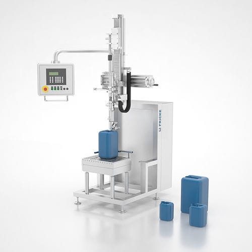 Полуавтоматическая наполнительная машина - EFS 22 - FRICKE Abfülltechnik GmbH & Co. KG - ведра / бидонов / коробов