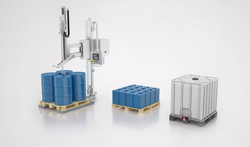 Автоматическая наполнительная машина - FFS 21 - FRICKE Abfülltechnik GmbH & Co. KG - IBC / бидонов / канистра