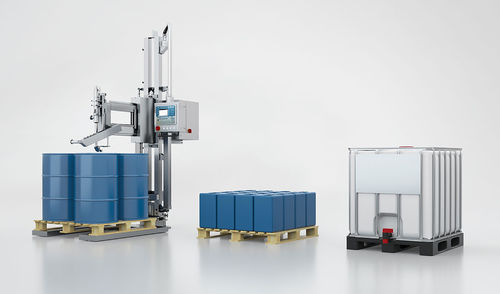 Автоматическая наполнительная машина - FFS 31 - FRICKE Abfülltechnik GmbH & Co. KG - IBC / канистра / для косметической продукции