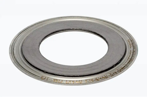 Плоский уплотнитель - 8711WD12 - IDT Industrie- und Dichtungstechnik - из графита / из нержавеющей стали / круглый