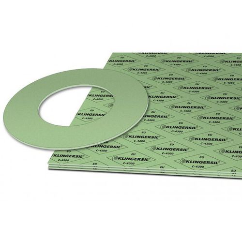 Прокладочный лист из БНК - KLINGERSIL® C-4300 - KLINGER - из арамида / для воды / высокое давление