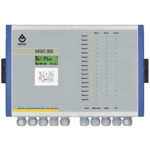Многоканальная станция обнаружения газа - MWS 906 - ADOS GmbH, Mess- und Regeltechnik
