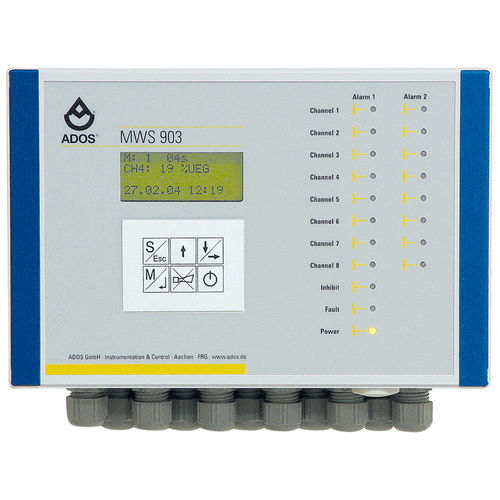 Многоканальная станция обнаружения газа - MWS 903 - ADOS GmbH, Mess- und Regeltechnik