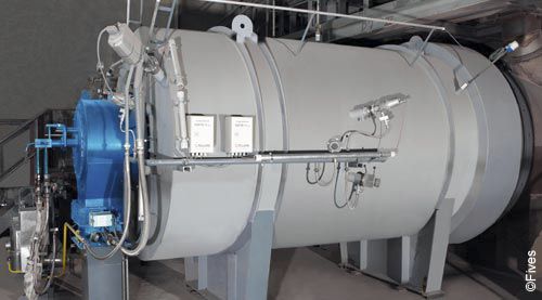 Стационарный генератор горячего воздуха - Pillard HeatGen - Fives - газовый / многотопливный / вертикальный
