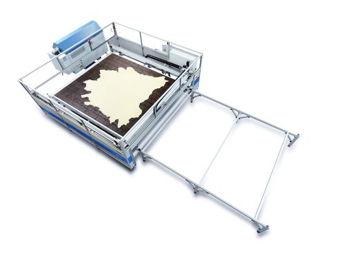Станок для резки кожи - cut expert ecojet - Expert Systemtechnik GmbH - струей чистой воды / для панелей / ЧПУ