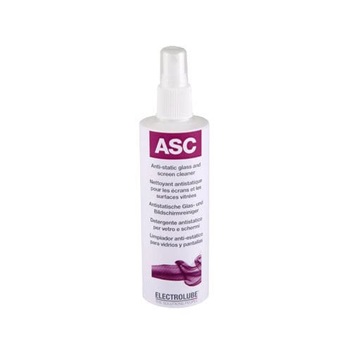 Аэрозоль для очистки - ASC - ELECTROLUBE - для стекла / антистатический / невоспламеняющийся