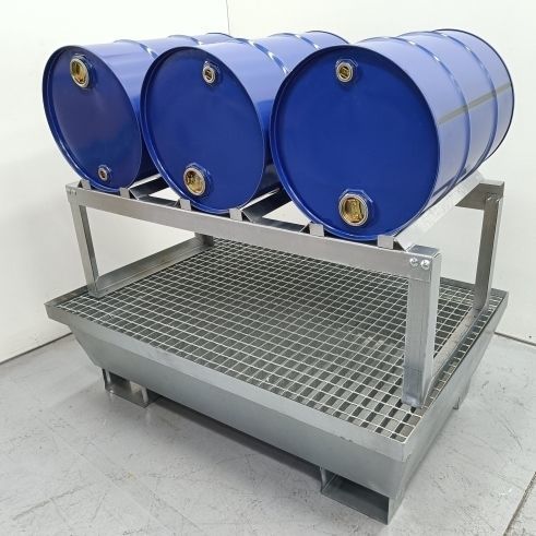 Опора для бочек - 3054 - Novodinámica S.L.U. - из гальванизированной стали