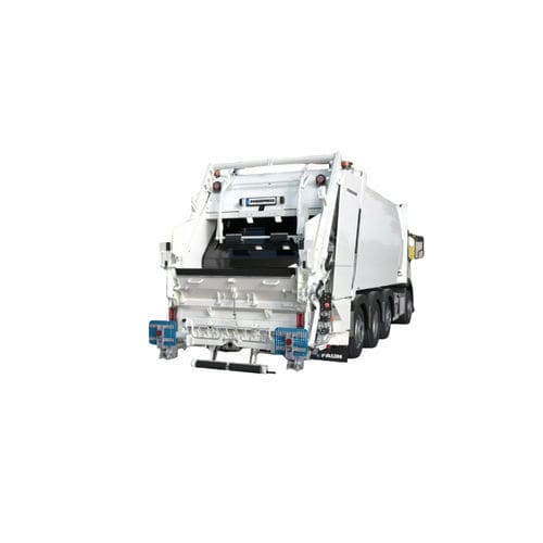 Электронный подъемник для бочек - UMLEERLIFTER - FAUN Umwelttechnik GmbH & Co. KG - с гидравлическим приводом / вращающийся / с дистанционным управлением