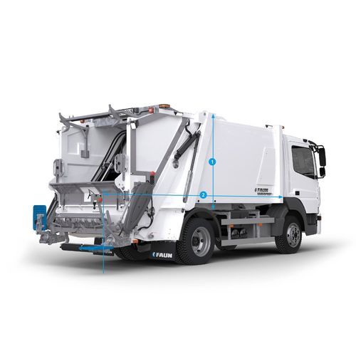 Мусоровоз задняя загрузка - VARIOPRESS URBAN - FAUN Umwelttechnik GmbH & Co. KG - дизельный / с уплотнителем