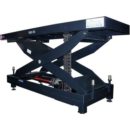 Ножничный подъемный стол - 11.12656 - Büter Hebetechnik GmbH - гидравлический / стационарный