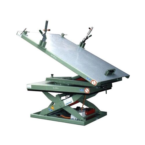 Ножничный подъемный стол - 11.03354 - Büter Hebetechnik GmbH - гидравлический / стационарный / откидной