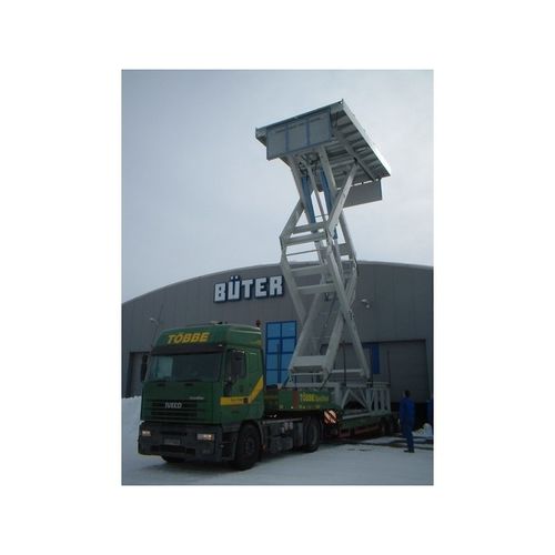 Мобильный ножничный подъемник - 15.00498	 - Büter Hebetechnik GmbH - гидравлический