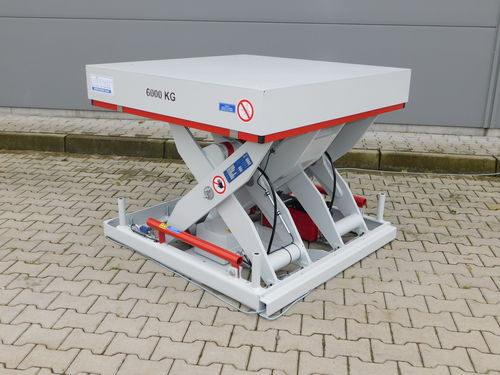 Ножничный подъемный стол - A-11.25404 - Büter Hebetechnik GmbH - электрический / с ручным управлением / стационарный