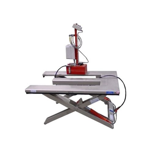 Ножничный подъемный стол - HF 12-07	  - Büter Hebetechnik GmbH - гидравлический / стационарный / с площадкой в форме Е