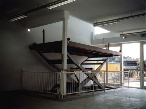 Ножничный подъемный стол - ADH, AGH series - Büter Hebetechnik GmbH
