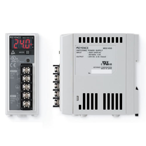 Источник электропитания на DIN-рейке - MS2 series - KEYENCE - AC/DC / для резки / цифровой