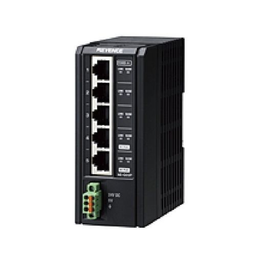Управляемый коммутатор Ethernet - NE series - KEYENCE - 5 портов / промышленный