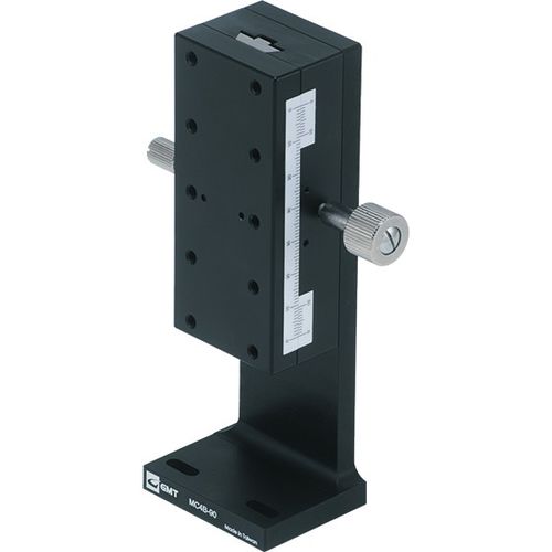 Линейный координатный стол - MC-B (Z) - GMT Europe GmbH - с ручным управлением / 1 ось / с скругленным хвостовиком