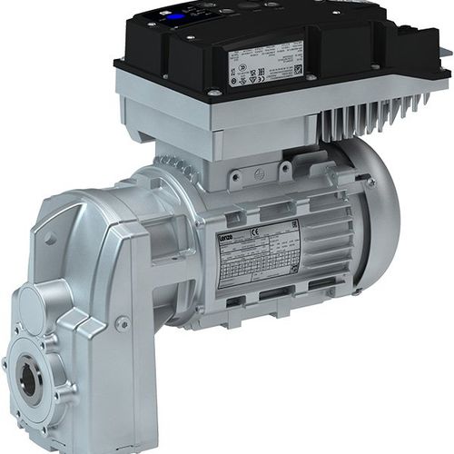 Трехфазовый мотор-редуктор - g500-S + m500 + i550 motec - Lenze SE - с винтовой зубчатой передачей / с параллельными валами / с полым валом