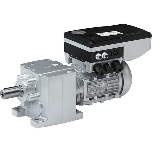 Трехфазовый мотор-редуктор - g500-H + m500 + 8400 motec - Lenze SE - с винтовой зубчатой передачей / коаксиальный / со сплошным валом