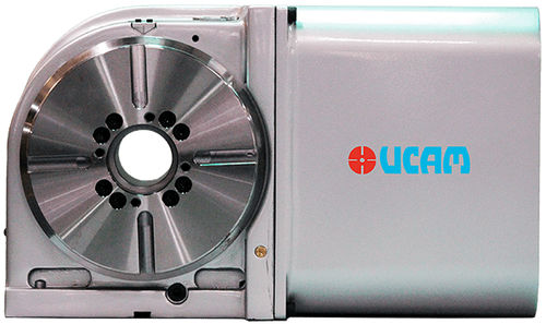 Горизонтальный роторный стол - URX series - UCAM - вертикальный / для мехобработки материалов / ЧПУ