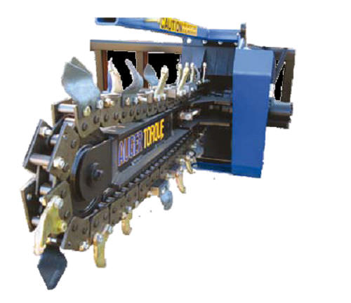 Цепной шпонострогальный станок - MT900 - Auger Torque Europe Ltd. - для гидравлического экскаватора / для компактного погрузчика