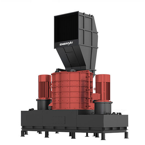 Дробилка для отходов - V series - ENERPAT AMERICA - для металлов / молотковая / вертикальная