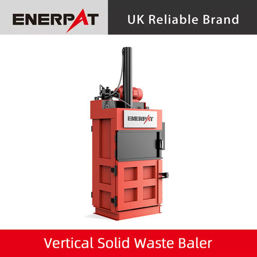 Упаковочный пресс для картона - vertical baling press - VB-10S - ENERPAT AMERICA - для бумаги / для пластмассы / для отходов