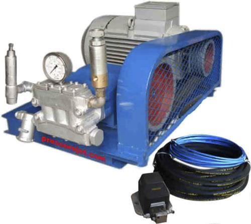 Поршневый насос - PressureJet Systems Pvt. Ltd. - для химических продуктов / электрический / промышленный