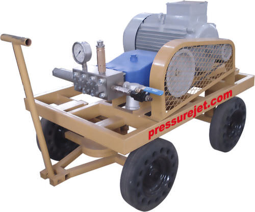Насос для воды - PressureJet Systems Pvt. Ltd. - с двигателем / промышленный / проверки гидростатического давления