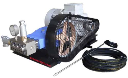 Насос с погружным поршнем - Triplex - PressureJet Systems Pvt. Ltd. - для воды / электрический / промышленный