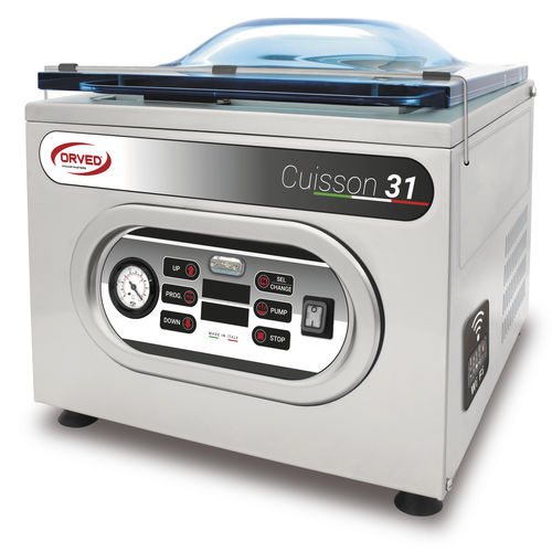 Полуавтоматическая упаковочная машина - CUISSON 31 - Orved S.p.A. - автоматическая / вакуумная / с двойной камерой